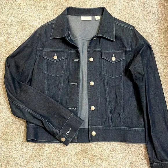 Halogen top jean jacket